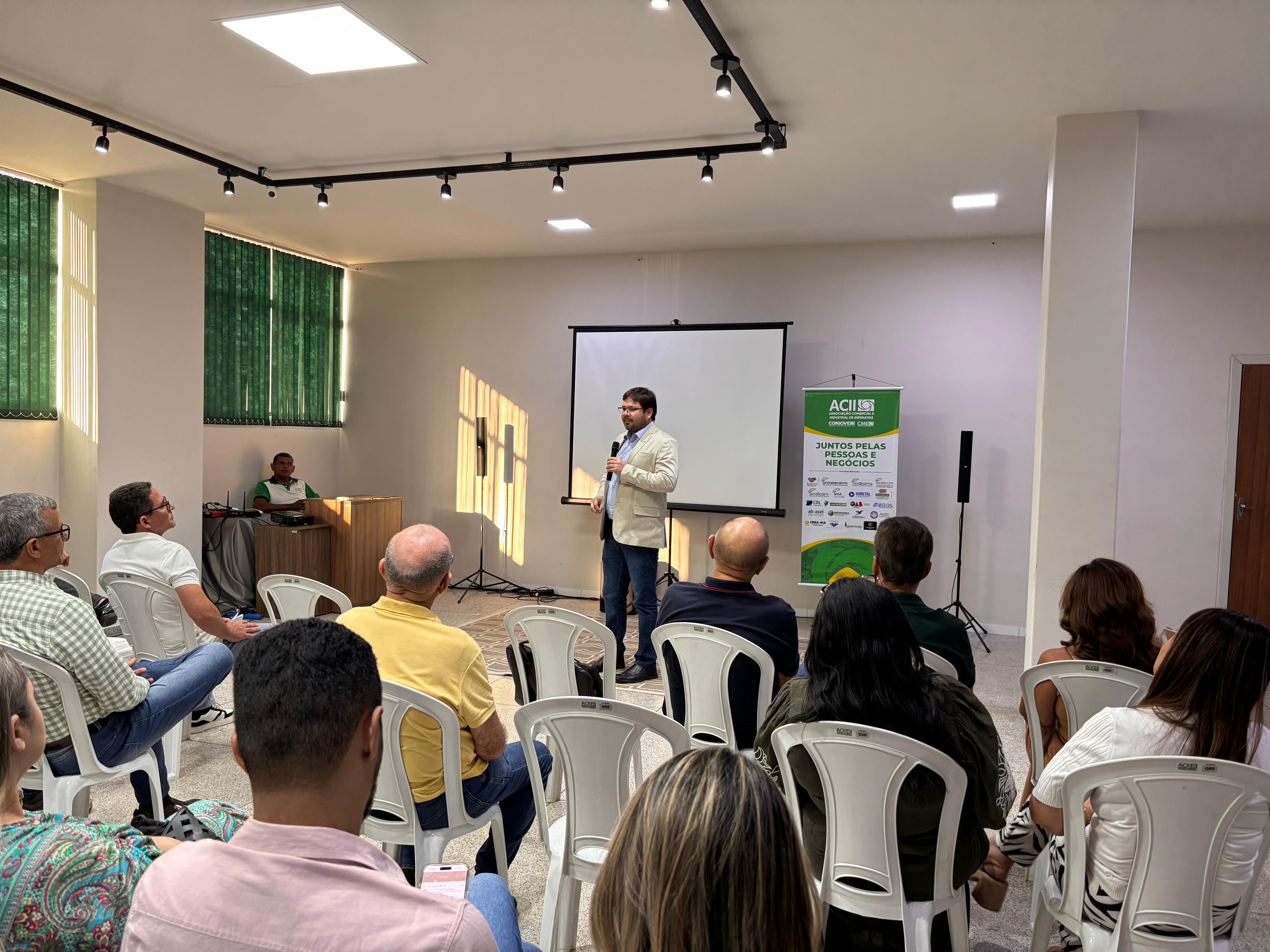 Vereadores realizam visita institucional à Associação Comercial e Industrial de Imperatriz (ACI...