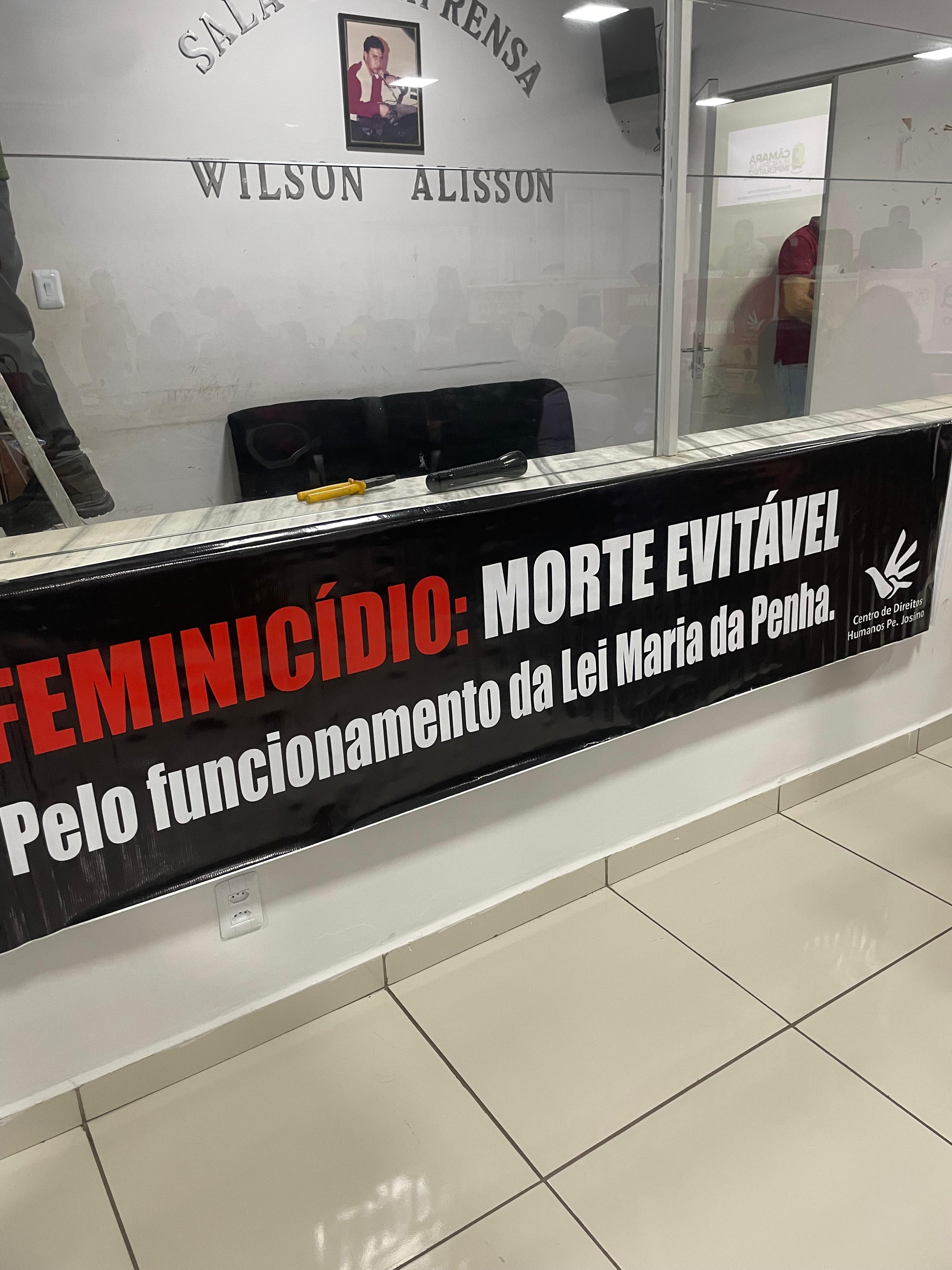 Audiência na Câmara Municipal aborda Campanha Internacional pelo Fim da Violência contra Mulher...