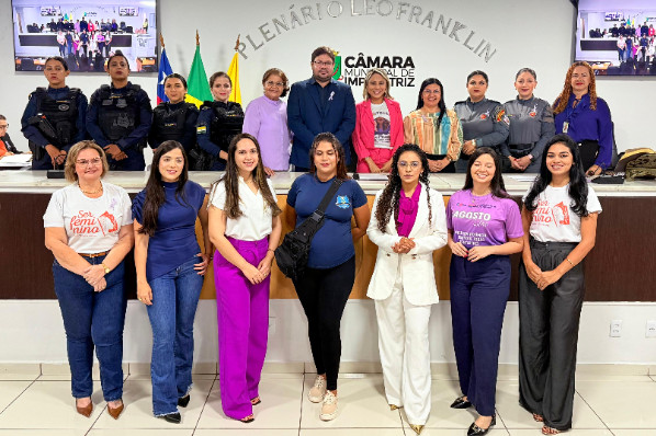 Câmara realiza Tribuna Popular alusiva ao aniversário da Lei Maria da Penha
